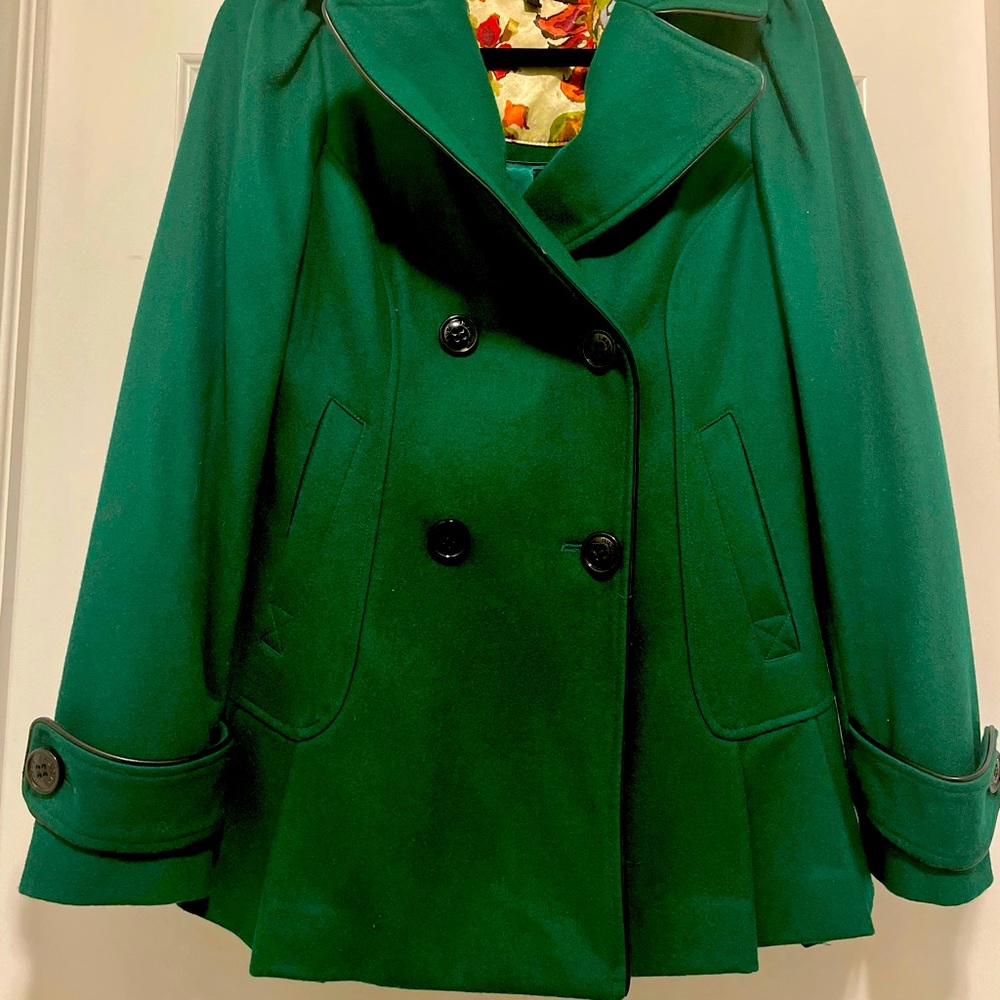 Steve Madden Green Dress Coat